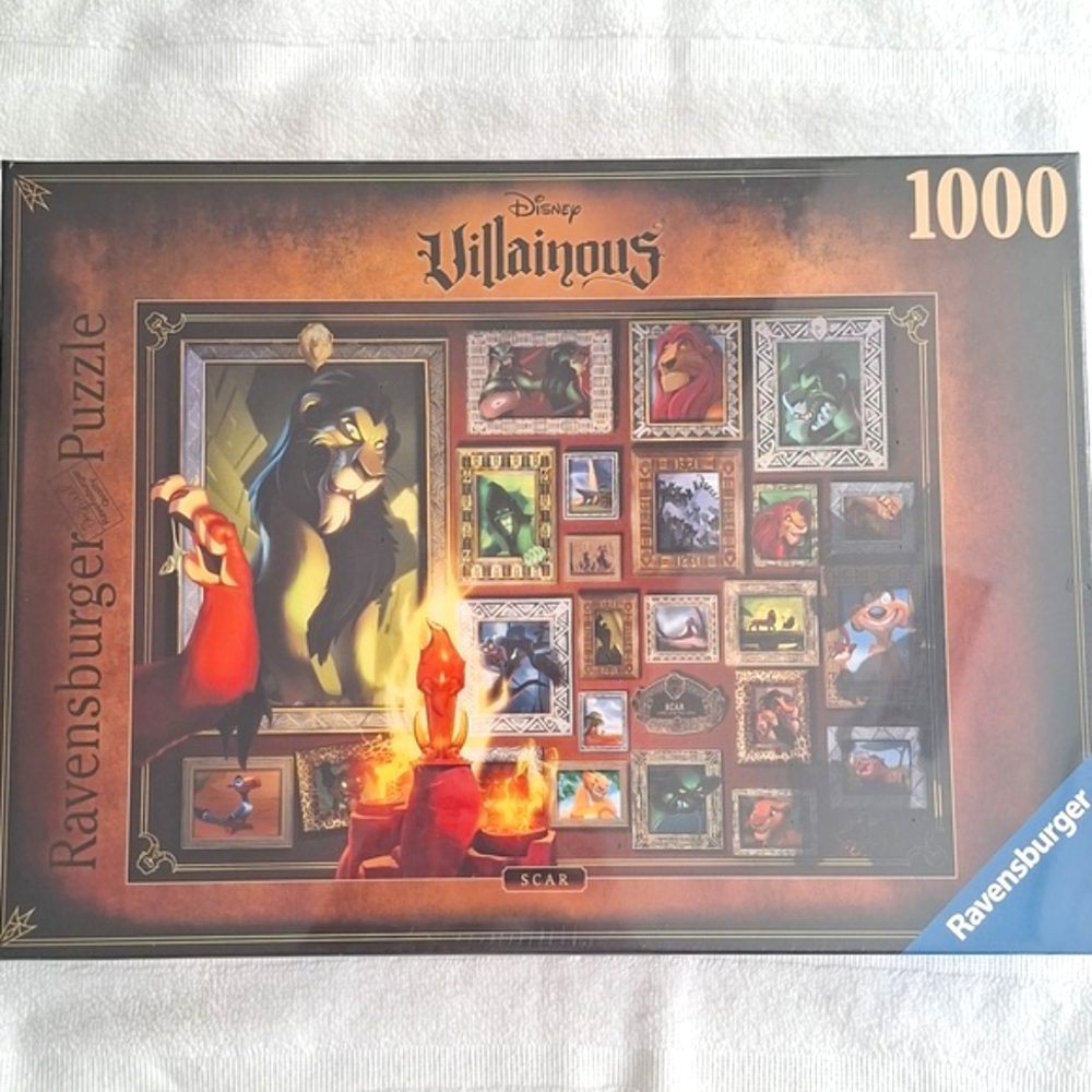 NEW Ravensburger Disney Villainous Scar 1000pc Puzzle